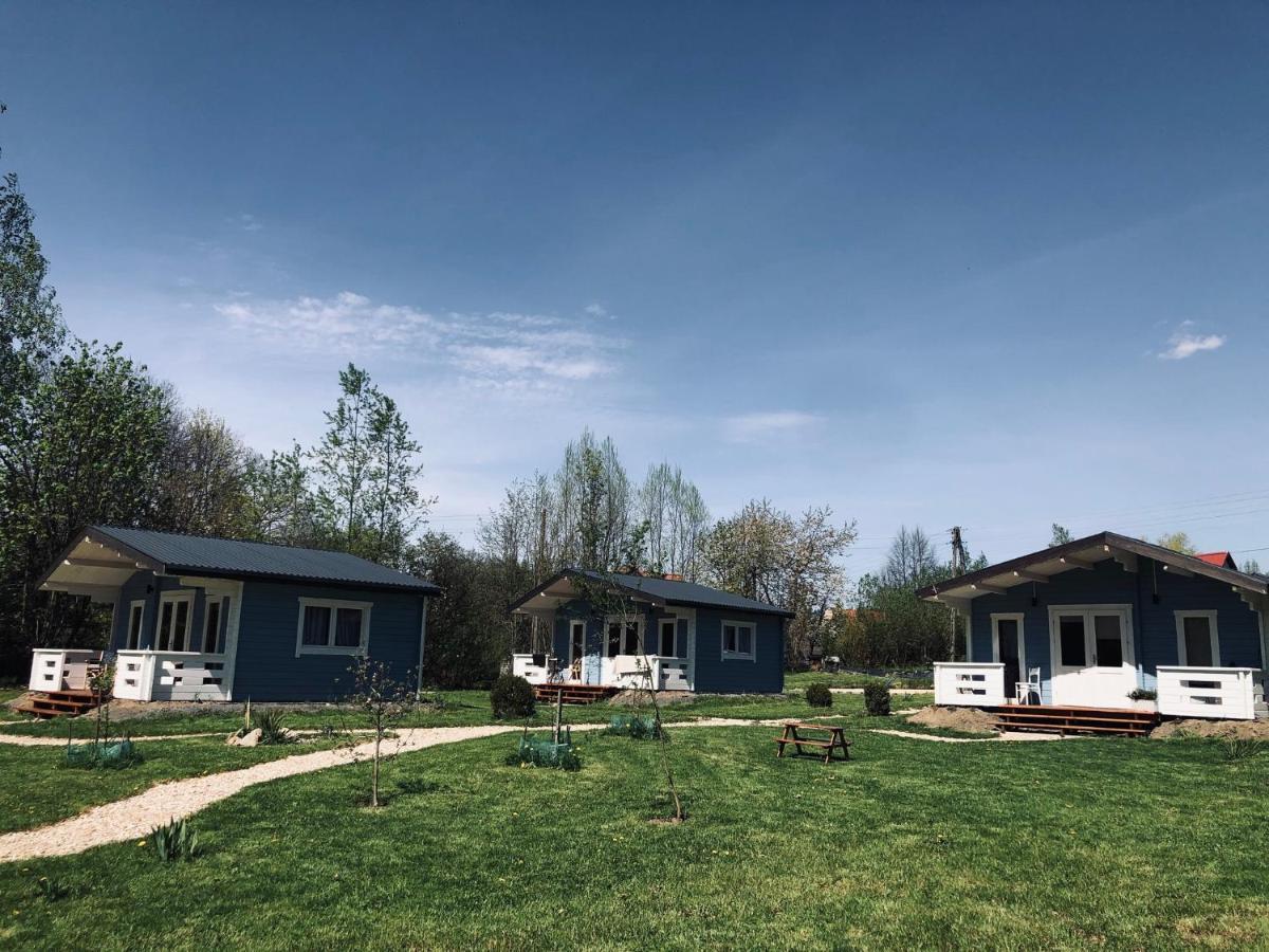 Domek Caloroczny Na Wylacznosc Niebieska Osada Nad Gorskim Potokiem Stary Waliszow Zewnętrze zdjęcie